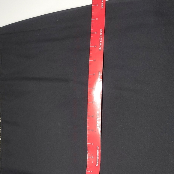 Black Beaded Chiffon Cocktail Dress, Size 10 - Picture 11 of 16